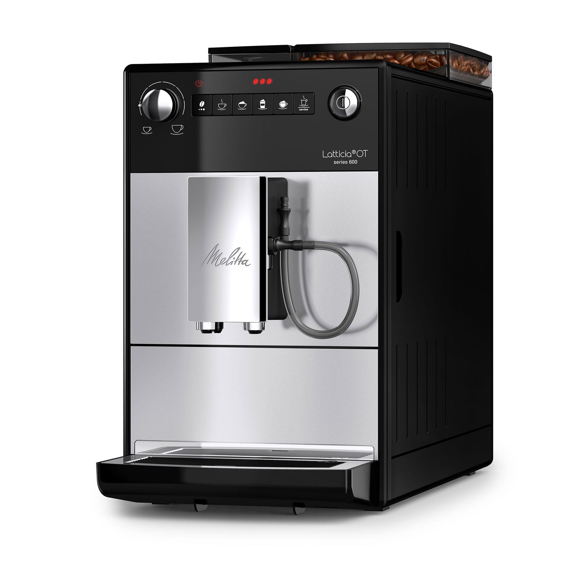 Melitta-LATTICIA-ONE-TOUCH-silver-F300-101-side-b