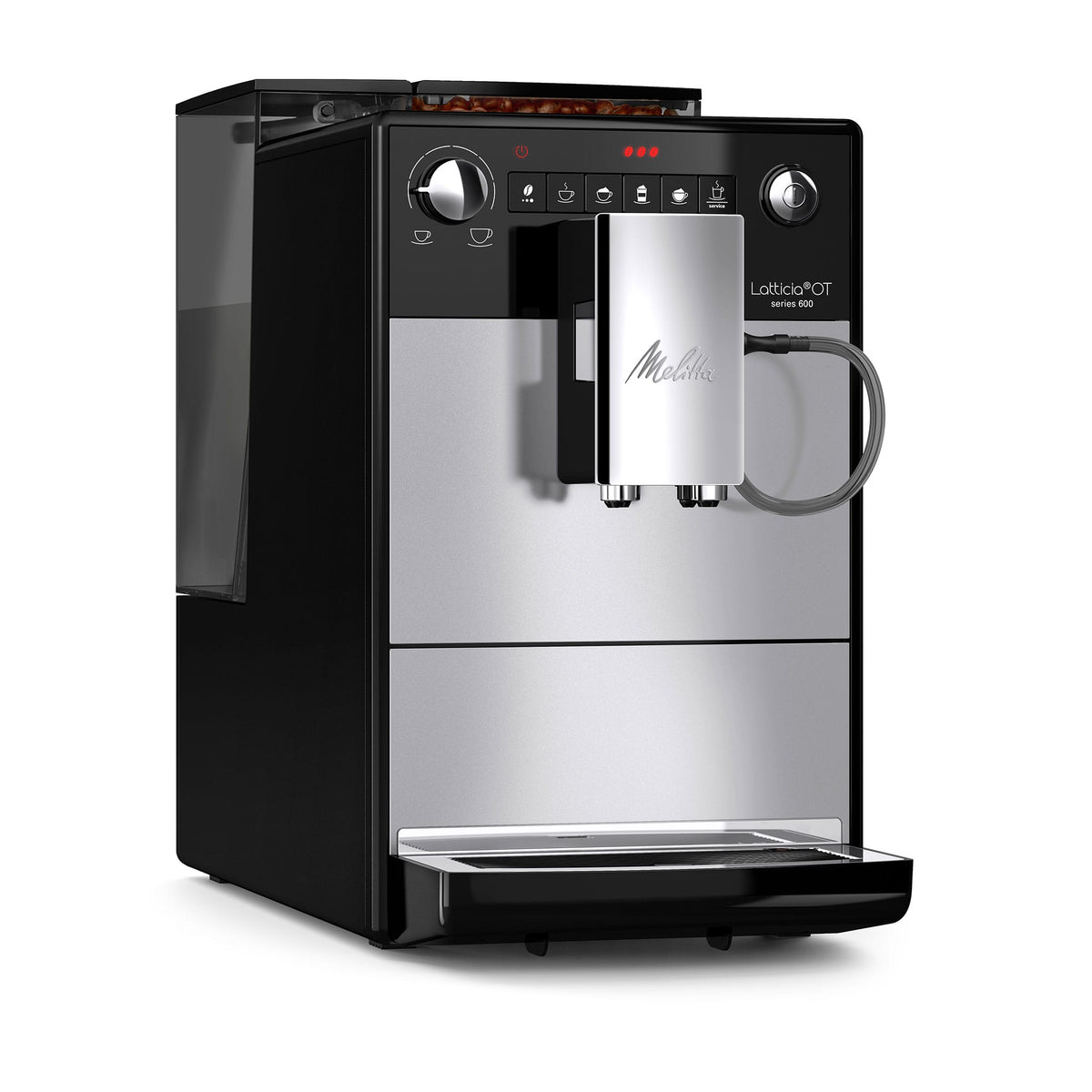 Melitta-LATTICIA-ONE-TOUCH-silver-F300-101-side-a